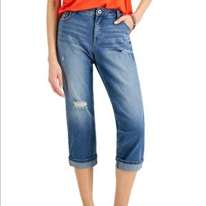 Style & Co distressed jeans